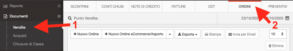 Integrazione Cassa in Cloud - WooCommerce per trasferimento automatico ordini dei clienti - Schermata 1