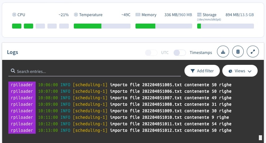 raspberry dettaglio networking